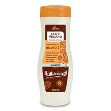 Shampoo Para Brilho e Maciez Leite Vegano Bothânico Hair 250ML