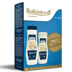 Kit Shampoo Condicionador Para Todos os Tipos de Cabelo Proteínas do Leite Bothânico Hair