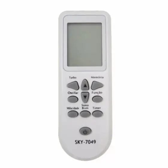 Controle Para Ar Condicionado Consul Com Pilhas