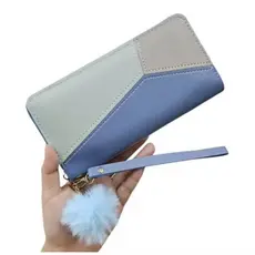 👜 Carteira Feminina Grande com Zíper e Alça – Estilo Moderno e Espaçosa 💖