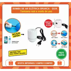 Bomba Elétrica 220v Sucção Para Saco A Vácuo Organizador
