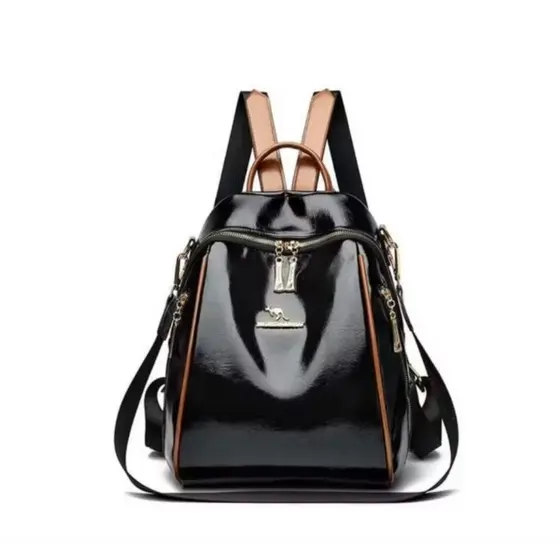 mochila feminina PU courino passeio Trend promoção moda