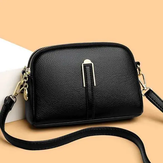 Nova Bolsa De Ombro Feminina De Couro sintético Macio