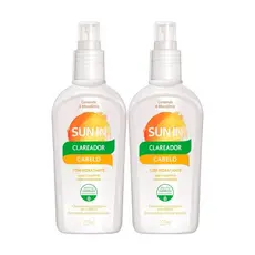 Kit C/2 Clareador e Hidratante Capilar Sun In Phytoervas 120ml