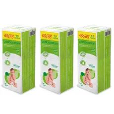 Kit 3 Quadrados de Algodão Bellacotton - Promoção