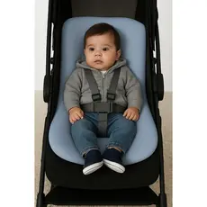 Capa Para  Carrinho Acolchoada Menina Menino Varias Cores MF