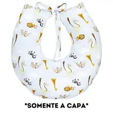 Capa Almofada Amamentação MT Varias Estampas Com Laço Apoio Para Gestante Menino Menina