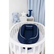 Ninho Redutor de Berço com Pompom + Travesseiro | Conforto e Segurança para Bebê