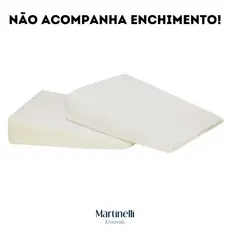 Capa De Travesseiro Bebe Rampa Anti Refluxo Para Carrinho