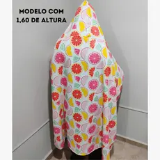 TOALHA BANHO GIGANTE INFANTIL COM CAPUZ BANHÃO FELPUDA MACIA MENINA MENINO