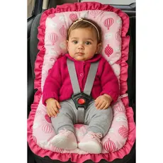 Capa Para Bebe Conforto Algodao Acolchoada Macia Menino e Menina MT