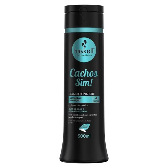 Condicionador Cachos Sim! Nutrição e Definição Haskell 300ml