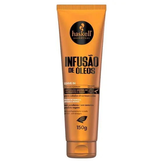 Leave in Infusão de Óleos para Nutrição Haskell 150g