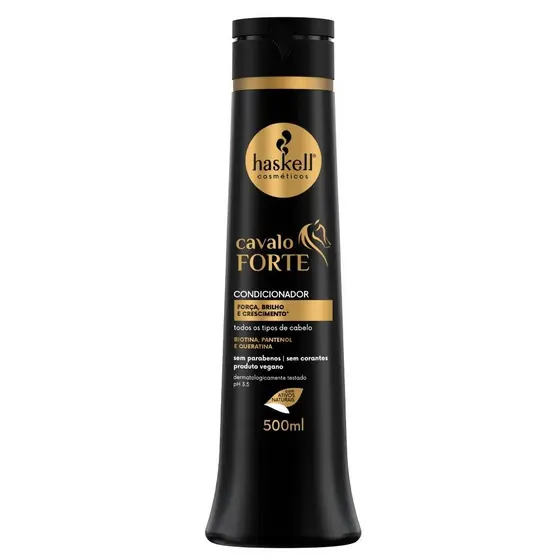 Condicionador para Crescimento e Reconstrução Haskell Cavalo Forte 500ml