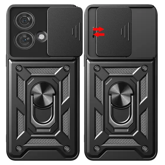 Motorola Moto Edge 40 NEO/30 Fusion/50 Pro/Ultra Shockproof Armor Hard Case Cover Com Função De Proteção Da Câmera