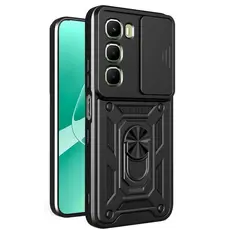 Para Infinix HOT 60i Armadura À Prova De Choque Capa Dura Com Proteger A Função Da Câmera E Suporte Magnético Do Anel
