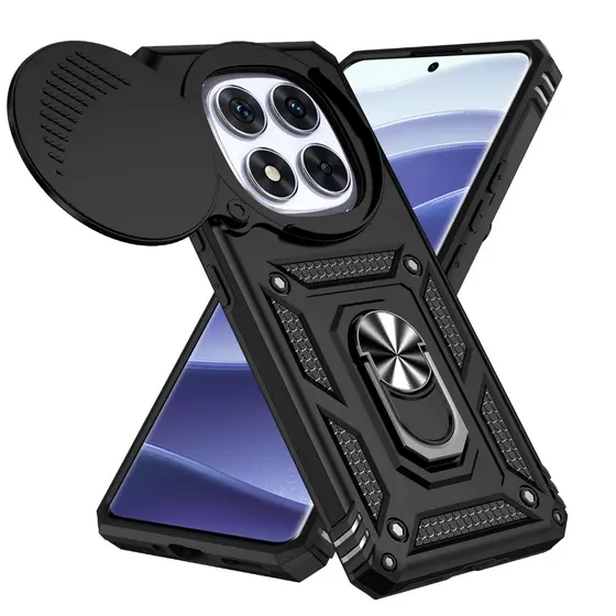 Para Xiaomi Poco X7 5G Armadura À Prova De Choque Capa Dura Com Proteger A Função Da Câmera E Suporte Magnético De Anel