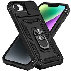 Compatível Para iPhone 17E/16E Capa Rígida Com Armadura À Prova De Choque Função De Proteção Da Câmera E Suporte Magnéti