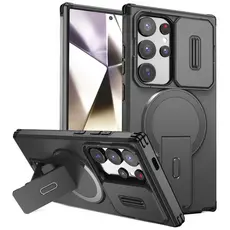 Capa Magnética Para Samsung Galaxy S24 Ultra À Prova De Choque Com Suporte