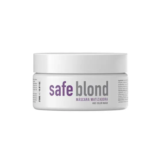 Máscara Matizadora Safe Blond - 250gr - Macpaul Professional