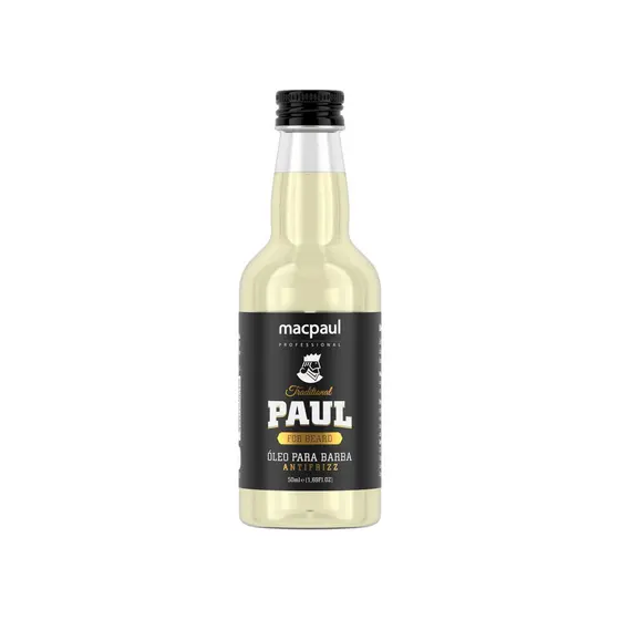 Óleo hidratante Para Barba Traditional Paul 50ml - Macpaul Professional