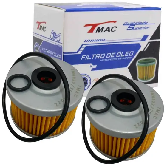 Kit 2 Filtro de Oleo Moto Honda CB 300/ XRE 300/CBX 250/ XLX 350/ XR 250 Tornado/ NX 400 Falcon
