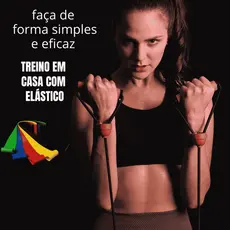 Kit 5 Faixa Elástica Super Mini Band Para Treino Exercícios - MINI BAND 5 FAIXAS
