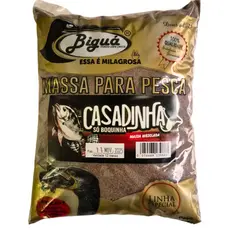 Massa De Pesca Especial Biguá Casadinha 500gr Pronta Tilápia