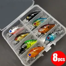 Isca Artificial Mini Crank 4,5cm 3,5g Sinking Tilápia, Tucunaré, Traíra