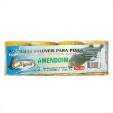 isca de pesca Pastilhas Solúveis Biguá 280g – Sem Corante carpas