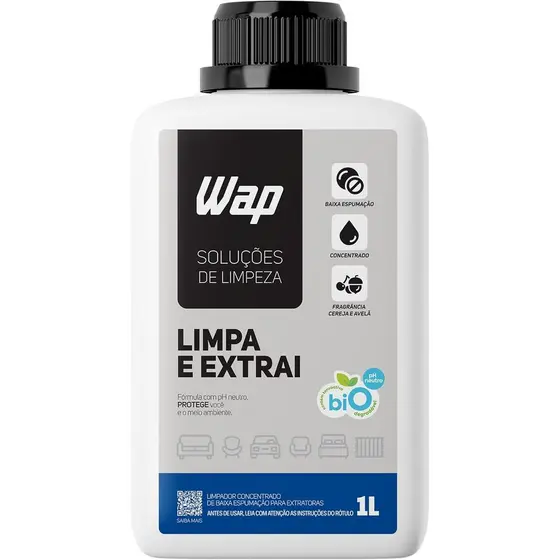 Detergente Limpador Concentrado 1 Litro Wap Limpa E Extrai