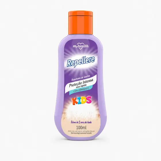 REPELENTE INFANTIL REPELLERE KIDS 100ML PROTEÇÃO INTENSA