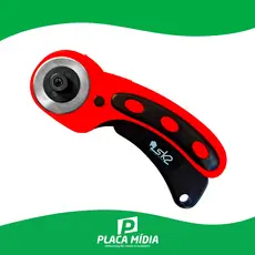 Cortador Circular Rotativo 45mm Exfak para Tecido Patchwork Papel EVA