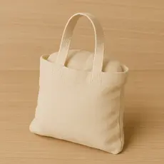 Mini Sacola de Algodão Lembrancinha Embalagem Premium 15x15