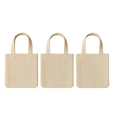 Kit 10 Mini sacolas 20x20 100% Algodão para Livros, Produtos, Aniversarios, Casamentos