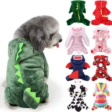 Roupa De Cachorro/Gato De Lã Quente Para Cães Pequenos