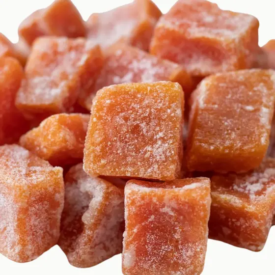 Doce de Abóbora cristalizada gosto de infancia