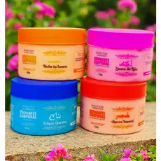 Esfoliante Hidratante Corporal de Banho Fragrancias Arabe Miss Rose Banho Premiun