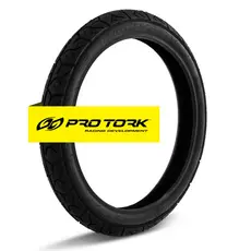 Pneu Pro Tork Dianteiro Biz 125 Pop 100 Direto De Fábrica Cor Preto