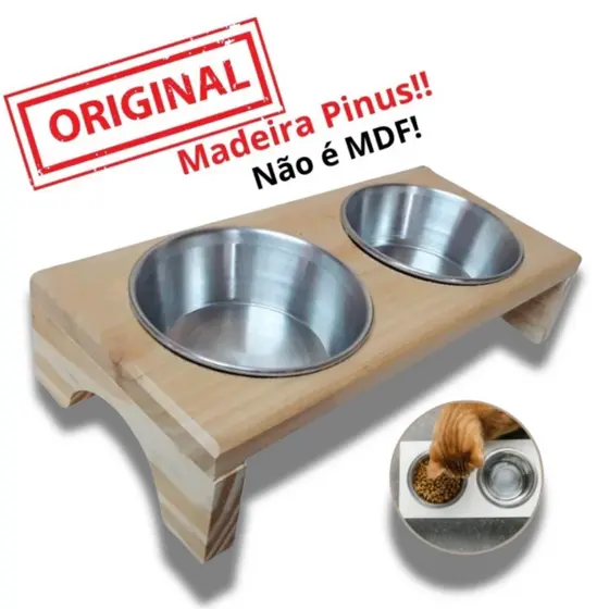 Comedouro para Gatos e Cachorro Pequeno Porte