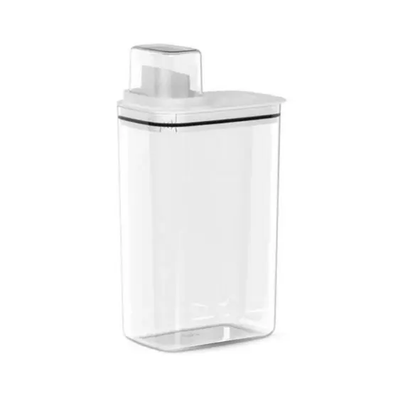 Dispenser 2,3L Flow Branco Para Sabonete Sabão Líquido Amaciante Organização