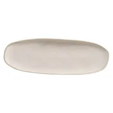 Travessa Oval Rasa Orgânico Latte 21cm Para Servir e Gratinar Porto Brasil Ceramica