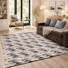 Tapete Sala Quarto 2.00 x 1.40 Antiderrapante Varias Cores Decoração