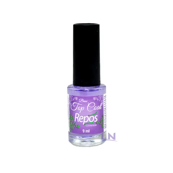 Base Top Coat Para Unhas 9ml Repos Ultra Brilho - Finalizador