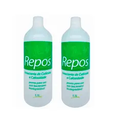 Repos Amaciante De Cutículas 1100ml - 2 Unidades - Amolecedor Calosidades e Calos - Pedicure Pedicuro Manicure