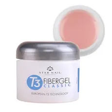 Gel T3 Fibergel Pink 28g Cuccio / Star Nail - Gel para Unhas Starnail