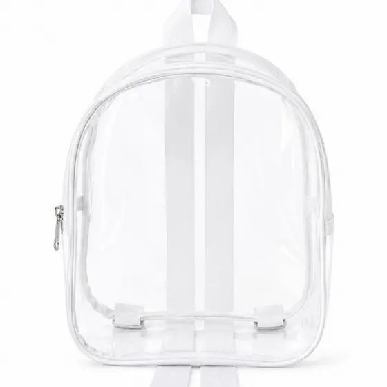 Kit Mochila Transparente Lembrancinha Festa Infantil 21 a 24 Unidades Plástico Cristal