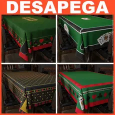 Toalha de Mesa Jogos de Baralho e Cartas Poker Vários Modelos - Desapega