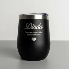 Copo Cuia Térmico 360ml Personalizado a Laser – Nome, Logo ou Time