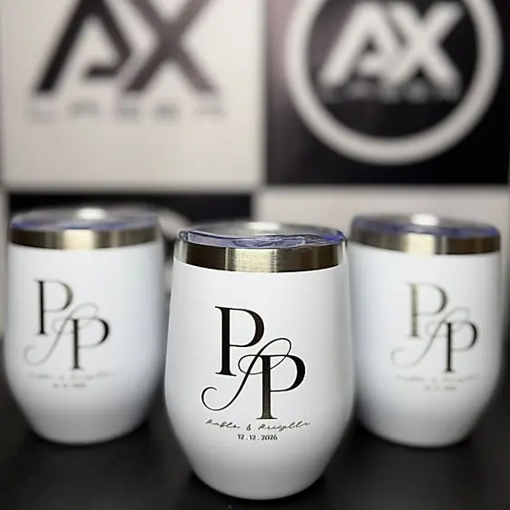 KIT 30 copo cuia 360ml térmico personalizado a laser p/ casamentos, eventos